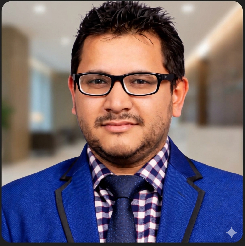 Portrait of Mr. Mahesh Gyawali