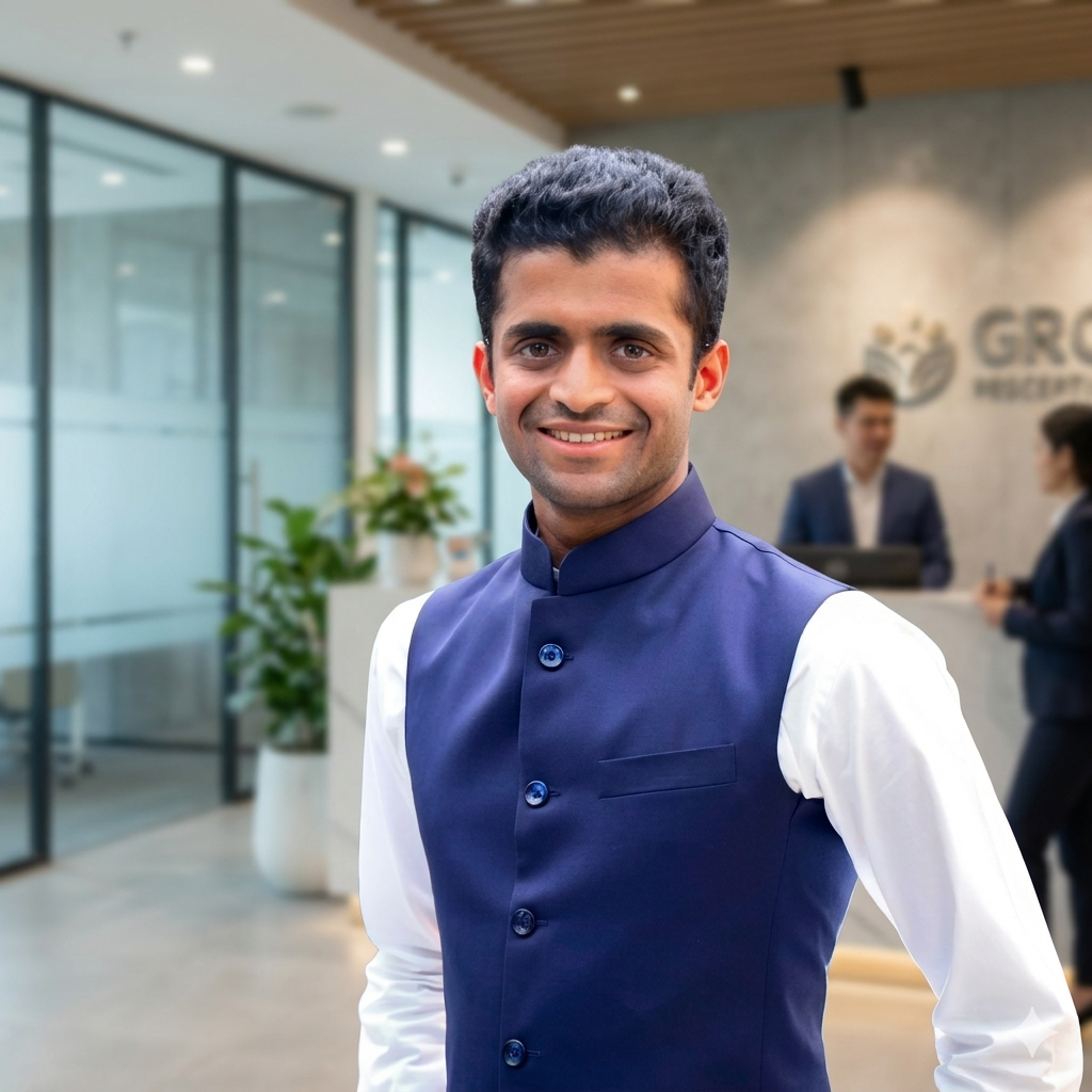 Portrait of Mr. Keshav Sarawagi