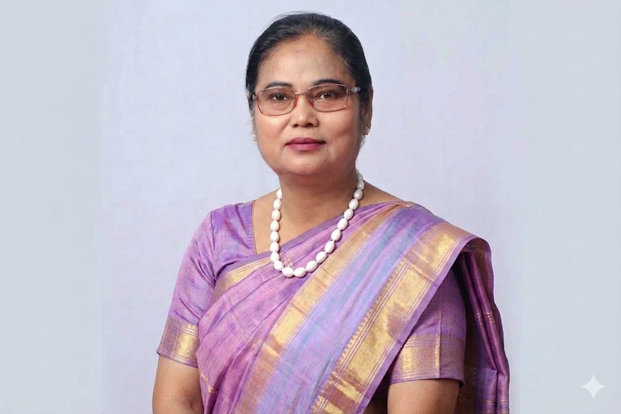 Portrait of Mrs. Bhagwati Choudhary